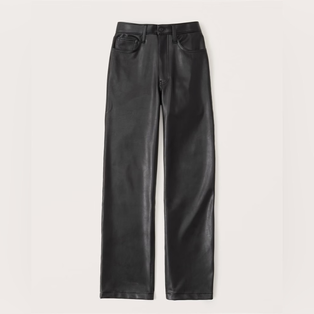 Abercrombie leather pants